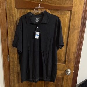 Van Heusen Black Polo Shirt